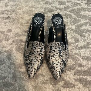 Vince Camino snake skin heels